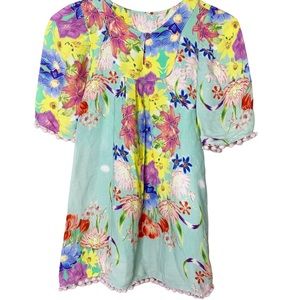 Naty Nobre Floral Shirt Women’s Medium